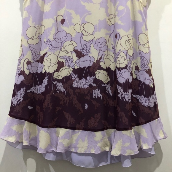 SOLD Anna sui floral shift dress silk sample - Picture 2 of 8